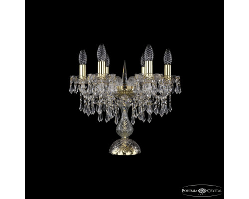 Основное фото Лампа настольная Bohemia Ivele Crystal 1403L/6/141-39 G: Купить в Интернет магазин освещения GCSVET.RU