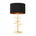 Дополнительное фото Лампа настольная Lumina Deco Milari LDT 5530 F.GD+BK: Купить в Интернет магазин освещения GCSVET.RU