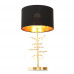 Дополнительное фото Лампа настольная Lumina Deco Milari LDT 5530 F.GD+BK: Купить в Интернет магазин освещения GCSVET.RU