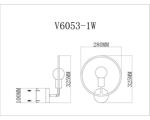 Дополнительное фото Настенный светильник Moderli Sachara V6053-1W: Купить в Интернет магазин освещения GCSVET.RU