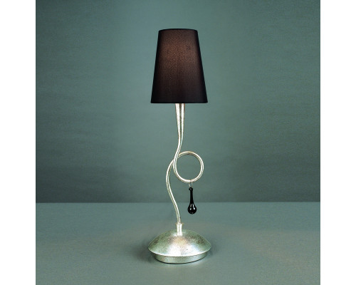 Дополнительное фото Лампа настольная Mantra Paola Painted Silver 3535: Купить в Интернет магазин освещения GCSVET.RU
