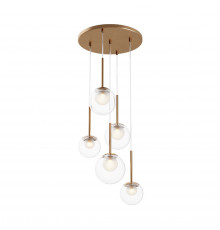 Люстра подвесная Maytoni Basic form MOD521PL-05G