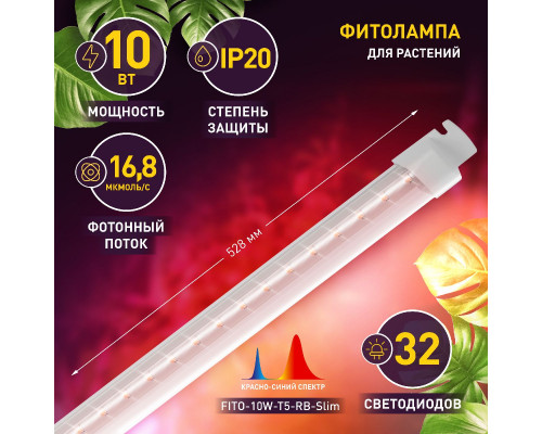 Дополнительное фото Светильник для растений Эра Б0057401: Купить в Интернет магазин освещения GCSVET.RU