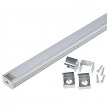 Профиль (UL-00005029) Uniel UFE-K10 Silver/Frozen 200 Polybag