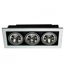 Светильник встраиваемый Arte Lamp Technika A5930PL-3SI