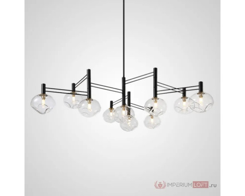 Основное фото Люстра потолочная  ImperiumLoft Temper L10 Black 229048-26: Купить в Интернет магазин освещения GCSVET.RU