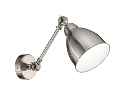Основное фото Светильник спот Ideal Lux Newton AP1 Nickel 016399: Купить в Интернет магазин освещения GCSVET.RU