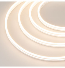 Лента светодиодная герметичная Arlight MOONLIGHT-SIDE-A168-4x10mm 24V Warm2300 7.2 W/m, IP65, 2835, 5m, wire x1 040991