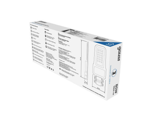 Дополнительное фото Уличный светодиодный консольный светильник Gauss Qplus 629535380: Купить в Интернет магазин освещения GCSVET.RU