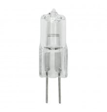 Лампочка тип галогенновая (02585) Uniel G4 35W прозрачная JC-220/35/G4 CL