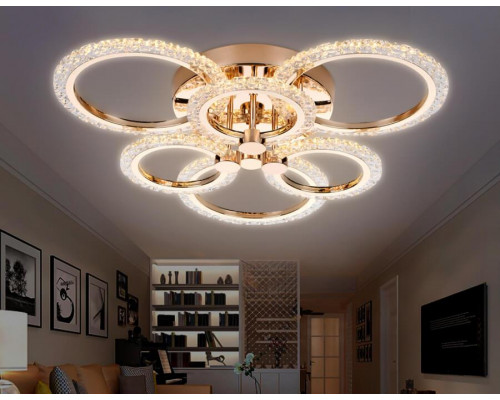 Дополнительное фото Люстра потолочная LED Ambrella Light Acrylica Original FA418: Купить в Интернет магазин освещения GCSVET.RU
