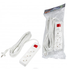 Удлинитель бытовой Uniel Ultra S-CU3-7B WHITE UL-00009997