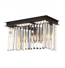 Светильник настенный Delight Collection 1920s Odeon KR0387W-2A black/clear