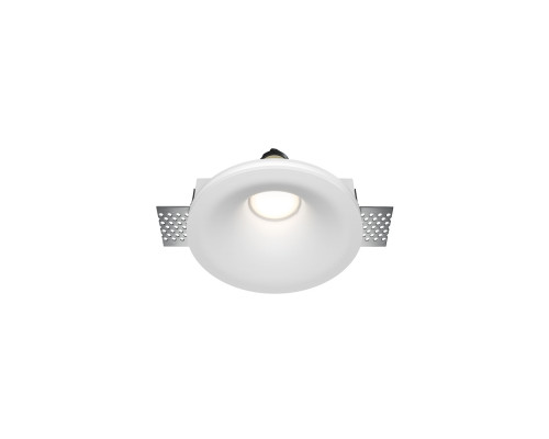 Основное фото Светильник встраиваемый Maytoni Technical Downlight Gyps Modern DL002-1-01-W-1: Купить в Интернет магазин освещения GCSVET.RU