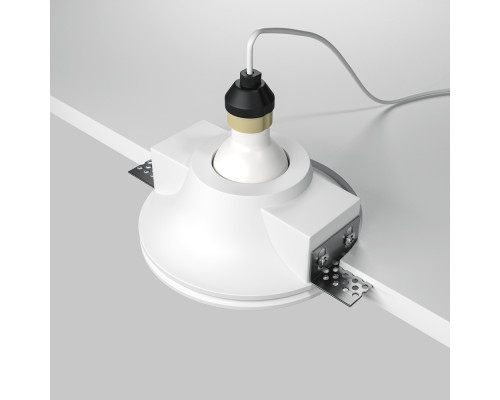 Дополнительное фото Светильник встраиваемый Maytoni Technical Downlight Gyps Modern DL002-1-01-W-1: Купить в Интернет магазин освещения GCSVET.RU