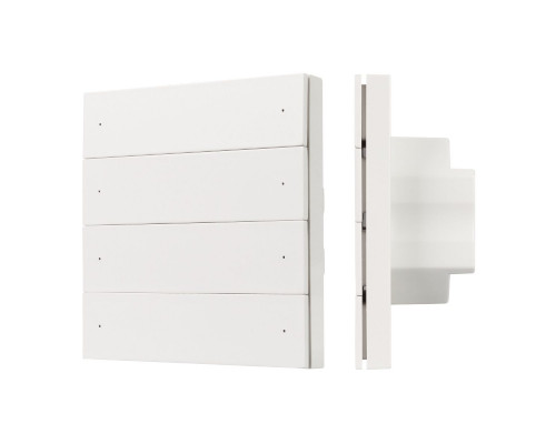 Основное фото Кнопочная панель Arlight SMART-DMX512-801-22-8G-8SC-DIM-IN White (230V, 2.4G) 037334: Купить в Интернет магазин освещения GCSVET.RU