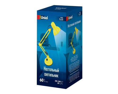 Дополнительное фото Лампа настольная (UL-00004506) Uniel TLI-221 Light Yellow E27: Купить в Интернет магазин освещения GCSVET.RU