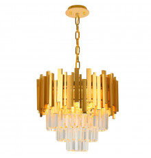 Люстра подвесная Natali Kovaltseva VERTIGO 81440/6C GOLD