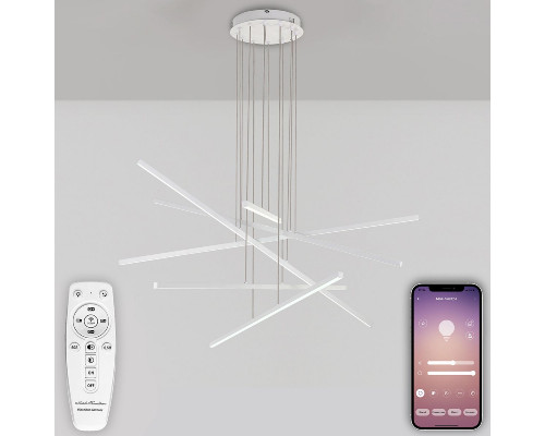 Дополнительное фото Люстра подвесная Natali Kovaltseva Line LED LAMPS 81106/6C: Купить в Интернет магазин освещения GCSVET.RU
