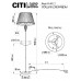 Дополнительное фото Напольный светильник Citilux Вена CL402920T: Купить в Интернет магазин освещения GCSVET.RU