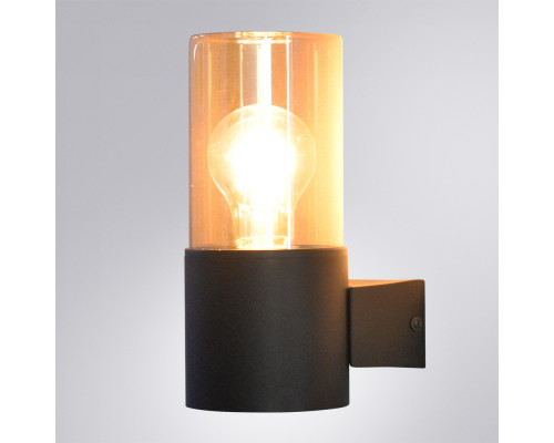 Дополнительное фото Светильник настенный для улицы Arte Lamp Seginus A6515AL-1BK: Купить в Интернет магазин освещения GCSVET.RU