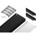 Дополнительное фото Алюминиевый накладной профиль Ambrella Light Alum Profile GP1800BK: Купить в Интернет магазин освещения GCSVET.RU