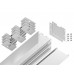 Дополнительное фото Алюминиевый профиль Ambrella Light Profile System GP2550WH: Купить в Интернет магазин освещения GCSVET.RU
