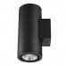 Основное фото Светильник настенный для улицы Uniel ULU-S22D-2x12W/6400K IP65 BLACK UL-00010848: Купить в Интернет магазин освещения GCSVET.RU