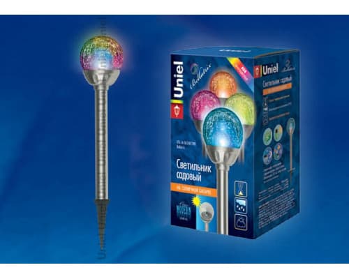 Дополнительное фото Светильник на солнечных батареях (07280) Uniel Modern USL-M-063/MT390 Bellatrix: Купить в Интернет магазин освещения GCSVET.RU