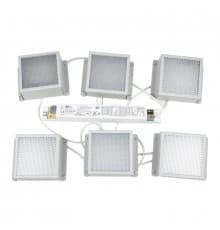 Светильник встраиваемый Uniel ULP-0808 42W/4000К IP40 GRILYATO WHITE KIT06 UL-00011060
