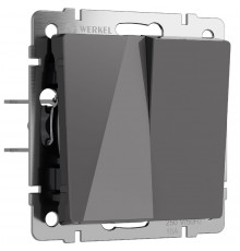 Выключатель двухклавишный проходной Werkel 4690389197468 W1122044 a064088