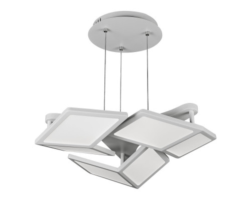 Основное фото Люстра подвесная LED iLedex Meridian W49005-3 WH: Купить в Интернет магазин освещения GCSVET.RU