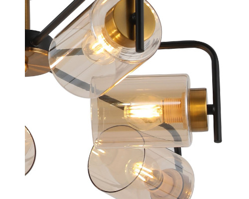 Дополнительное фото Люстра потолочная Illumico IL8248-6COU-79 BK GD: Купить в Интернет магазин освещения GCSVET.RU