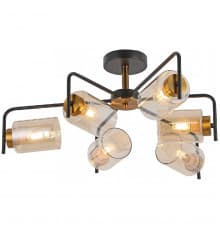 Люстра потолочная Illumico IL8248-6COU-79 BK GD