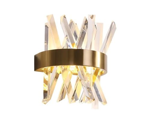 Основное фото Светильник настенный Delight Collection Akasha II 88021W brass: Купить в Интернет магазин освещения GCSVET.RU