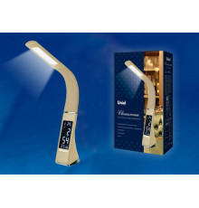 Лампа настольная (UL-00003303) Uniel TLD-542 Cream/LED/300Lm/5000K/Dimmer