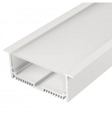 Профиль с экраном Arlight SL-LINIA88-F-2500 WHITE+OPAL 021373