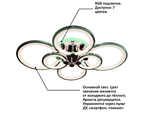 Дополнительное фото Люстра потолочная Natali Kovaltseva INNOVATION STYLE 83023: Купить в Интернет магазин освещения GCSVET.RU