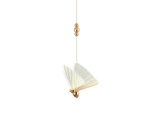 Основное фото Светильник подвесной Delight Collection Butterfly OM8201008-1 rose gold: Купить в Интернет магазин освещения GCSVET.RU