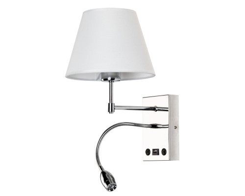 Основное фото Настенный светильник Arte Lamp ELBA A2581AP-2CC: Купить в Интернет магазин освещения GCSVET.RU