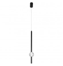Светильник подвесной Crystal Lux ELVIRA SP8W LED 4000K BLACK