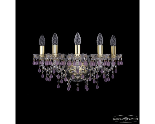 Основное фото Настенный светильник Bohemia Ivele Crystal 1410B/5/160 G V7010: Купить в Интернет магазин освещения GCSVET.RU