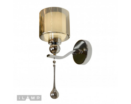 Дополнительное фото Настенный светильник iLamp Milano 70291-1B CR: Купить в Интернет магазин освещения GCSVET.RU