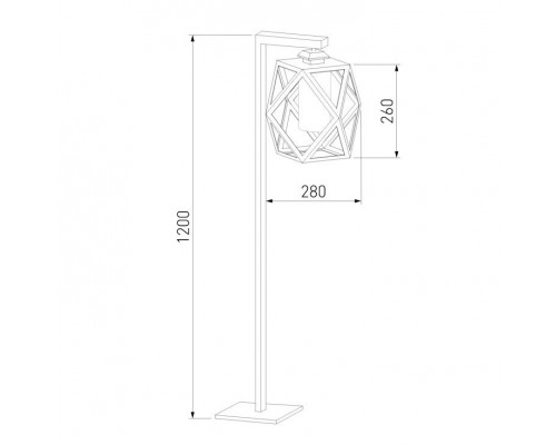 Дополнительное фото Уличный светильник на столбе Elektrostandard Ambra 35133/F черный 4690389176876 a056235: Купить в Интернет магазин освещения GCSVET.RU
