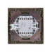 Дополнительное фото Выключатель двухклавишный на 2 направления Лама TDM Electric SQ1815-0707: Купить в Интернет магазин освещения GCSVET.RU