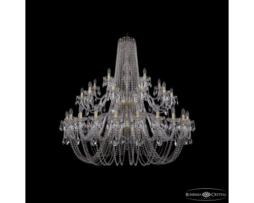 Основное фото Люстра подвесная Bohemia Ivele Crystal 1402/24+12+6/530/2d G: Купить в Интернет магазин освещения GCSVET.RU