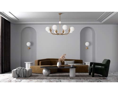 Дополнительное фото Люстра подвесная Maytoni Rendez-vous MOD109PL-08BS: Купить в Интернет магазин освещения GCSVET.RU