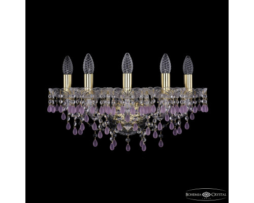 Основное фото Настенный светильник Bohemia Ivele Crystal 1410B/5/160/XL G V7010: Купить в Интернет магазин освещения GCSVET.RU