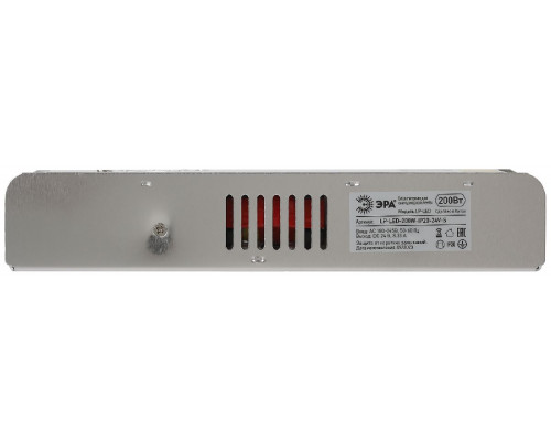 Дополнительное фото Блок питания Эра 200Вт DC24В 8.33A IP20 LP-LED-200W-IP20-24V-S Б0061132: Купить в Интернет магазин освещения GCSVET.RU