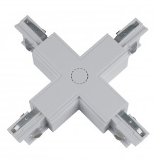 Коннектор Uniel UBX-A41 SILVER 1 POLYBAG